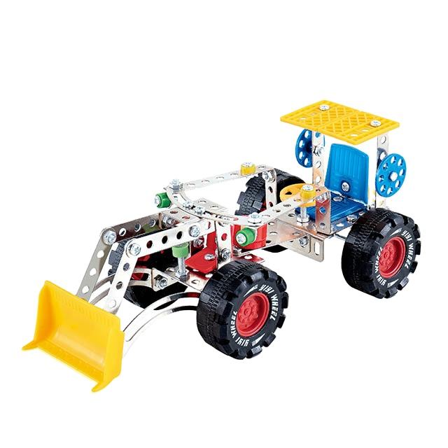 Building Block Assemble Toys Educational DIY Metal Puzzle Assembly Kit